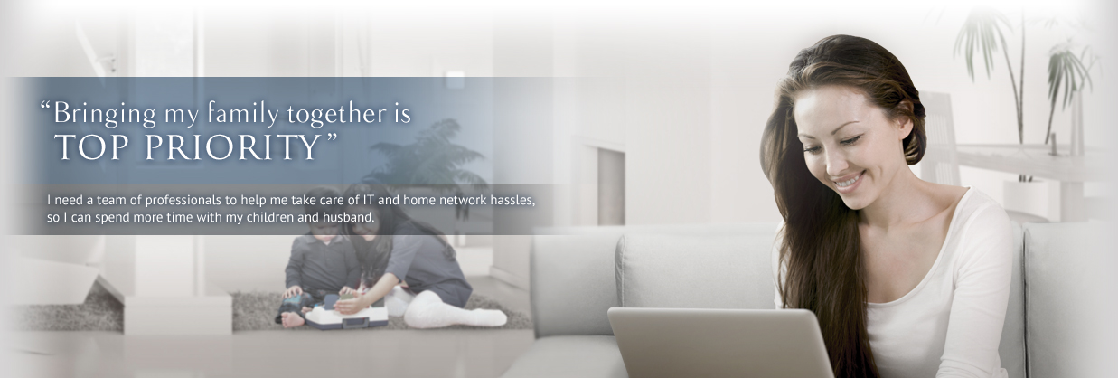 HKT Premier banner: a team of professionals to take care of IT and home network hassles 