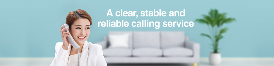 A clear, stable and reliable calling service